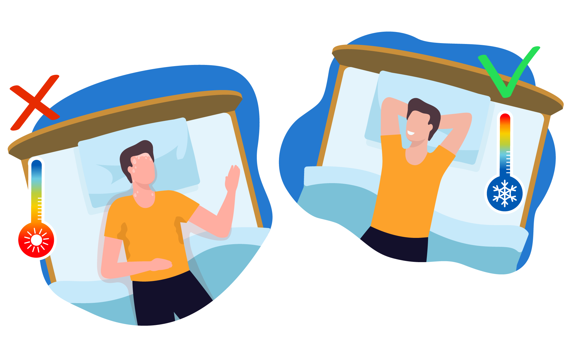 Colchon con buena ventilacion